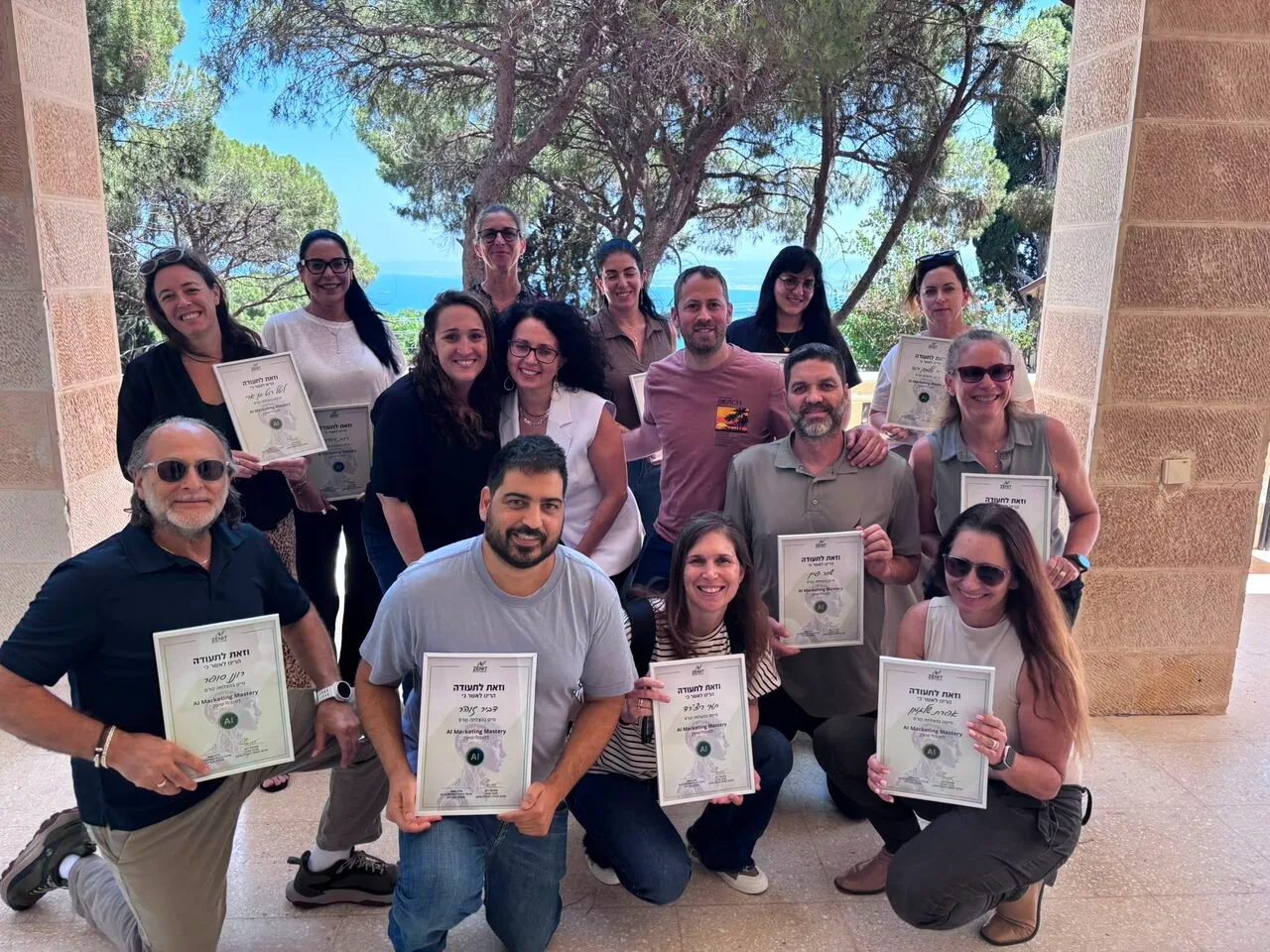 סיום מחזור 2 — קורס AI Marketing Mastery, פורום מנהלי שיווק צפון ZENIT